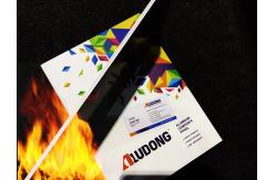 China 4mm FR Core B1/A2  PVDF Fireproof Aluminum Composite Panel supplier