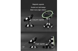 China Dashboard Magnetic Car Phone Mounts Shockproof 35x40mm Adjustable 360 supplier