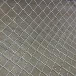 2.5mm Decorative Chain Link Fence Galvanized Powder Coated Finish Width Varies for sale