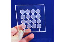 China Uv Optical Quartz Glass Crystal Plate Transparent Thin 100mm supplier