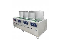 China Four Tank Ultrasonic Mold Cleaner 40KHZ Electrolytic Cleaning Machine For Molds supplier