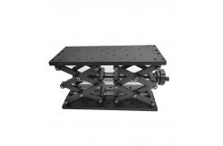 China Large Stroke Manual Lab Jack High Bearing Capacity Grinding Screw Drive supplier
