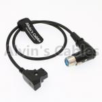 D Tap To XLR 4 Pin Right Angle Camera Power Cable For Sony RED Cameras Battery Adapter Plate for sale