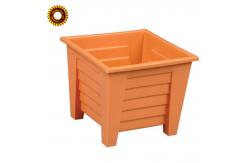 China Custom Small Plastic Flower Pots Sandblast Injection Molding Services supplier