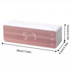 UVC Ultraviolet Sterilization Flame Humidifier With Clock Touch-Sensitive Controls