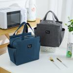 19cm×20cm×12cm Small Insulated Cooler Bag 210D Collapsible Oxford Tote for sale