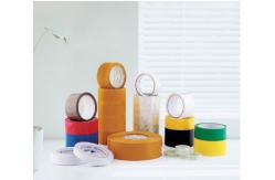 China 3 Inches Long lasting Printed Packaging Tape Low Noise Strong Adhesive supplier