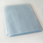 Tcg Clear Pocket Pages 9PP 002 Cpp 9 Pocket Trading Card Pages for sale