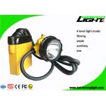 IP68 Waterproof LED Mining Lights 10.4Ah Cable SOS Low Power Warning Support for sale