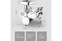China 220V Integrated Meat Cutter And Grinder Electric Multi - Function Desktop supplier