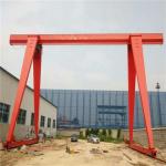 Used Container Motorized Workshop Single Beam Rubber Tire Gantry Crane 8T 10T for sale