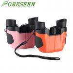 Super Safe Silver Powerful Mini Binoculars , Compact Childrens Binoculars 8x Magification for sale