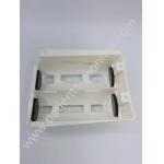 HeartStart XL+ Defibrillator Battery Compartment Battery Bin Capacitor Bin Plastic White
