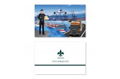 China Paper Printing PP 3D Lenticular Card For Advertisement supplier
