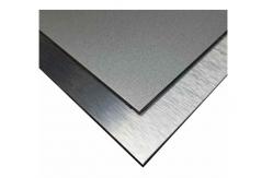 China ZWM Aludong PVDF Aluminum Composite Panel Brushed Silver ACP Strong Weather Resistance supplier