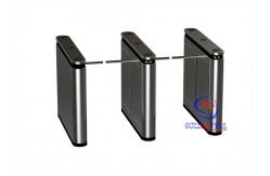 China Intelligent Walk Through One Arm Turnstile , Full Automatic Turnstile for Bank supplier