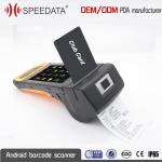 Wireless Smart ID Card Reader PDA Handheld Device Android With 4.5 LCD Display for sale