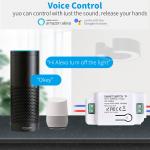 SIXWGH Tuya Wifi Connected Light Switch Home Automation Touch Wall Switch Controller