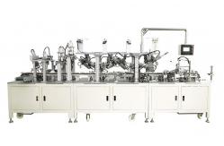 China High Speed  Protective N95 Mask Making Machine 220v 50hz Custom Design supplier