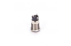 China Latching Waterproof Telemecanique Push Buttons Self Locking 12mm supplier