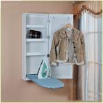 Space Saving 750mm Height 3 Shelves Wall Mounted Ironing Cabinet for sale