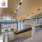 Steel Interior PVDF Aluminium Cladding Tiles 1200mm Perforated Metal Ceiling for sale
