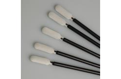 China Dust Free Industrial PP Stick Cleanroom Sponge Q Tips Swab supplier