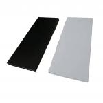 White Black Powder Coated Aluminium Extrusions 7.2m Length For Construction