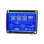 STN Negative 7 Segment LCD Display 3.3 V LCD Display With PIN Connector for sale