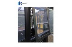 China Aluminum Alloy Inward Opening Window , Thermal Break Aluminum Windows Customized supplier