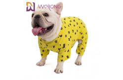 China Customization Autumn / Winter Sweatshirt Pet Pajama BSCI Dog Fleece Onesie supplier