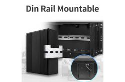 China 6 Port Gigabit PoE Switch Unmanaged DC48V Input Ouuput Unmanaged IP40 Grade supplier