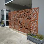 Rust 2mm Corten Steel Decorative Panels Polished for sale
