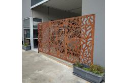 China Rust 2mm Corten Steel Decorative Panels Polished supplier