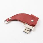 Leather Cover Metal Key Usb Stick 2.0 Portable 64GB 128GB 30MB/S for sale