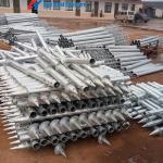 Commercial Construction Helical Ground Anchors Foundation Ground Screw Piles for sale