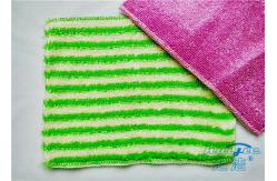 China Personalized Kitchen Hand Towels / Bamboo Fiber Degreasing Cloth 6 x 8 supplier