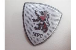 China Embossed Silver TPU 0.7mm Custom Clothing Patches supplier