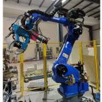 Yaskawa SP165 Spot Welding Robot Arm With AOTA Welder Payload 165kg Reach 2702mm
