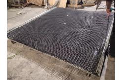 China Woven Vibrating 4mm Mining Screen Mesh Square Hole supplier