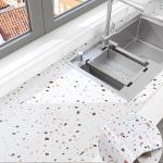 Luxury Marble Look Peel And Stick Wallpaper 122cm Width Stick On Countertop Marble for sale