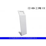 Customized Freestanding Tablet Kiosk Stand With Large Area For Logo Printing for sale