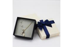China Upper and Lower Cover Ring Earring Bracelet Necklace Pendant Set Box Hot Stamping supplier
