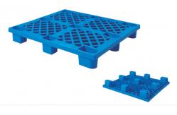 China Flat Top Stackable Plastic Pallet Bulk 1100*1000 Mm Export Use supplier