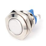 12mm 2 Pin Momentary Tactile Push Button Switch Flat Round  IP68