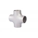 Shot Blasting Surface Finish Titanium Seamless Cross Pipe Fittings with OEM Customization