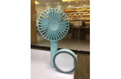 China Portable USB Rechargeable Handy Fan 2000mAh 4 Vane Mini Rechargeable Fan supplier