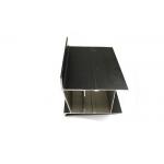 6m Powder Coated Aluminium Extrusions Shape Customized For Decoration