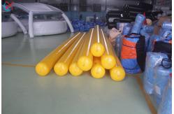 China Factory Long Floating Marker Buoy Water Swimming Buoy Inflatable Pipe supplier