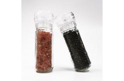 China 135mm 147g 100ml Glass Spice Grinder With Ceramic Cap supplier